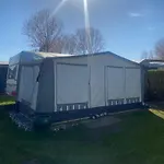 Campingplatz Wohnwagen Auf Dem Wulfenerhals Ca 150m Bis Zum Fehmarn