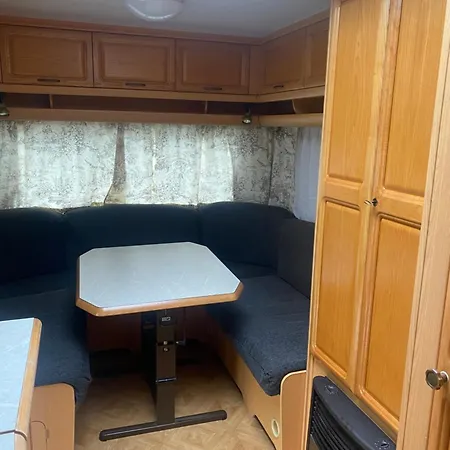 Wohnwagen Auf Dem Wulfenerhals Ca 150m Bis Zum * Fehmarn