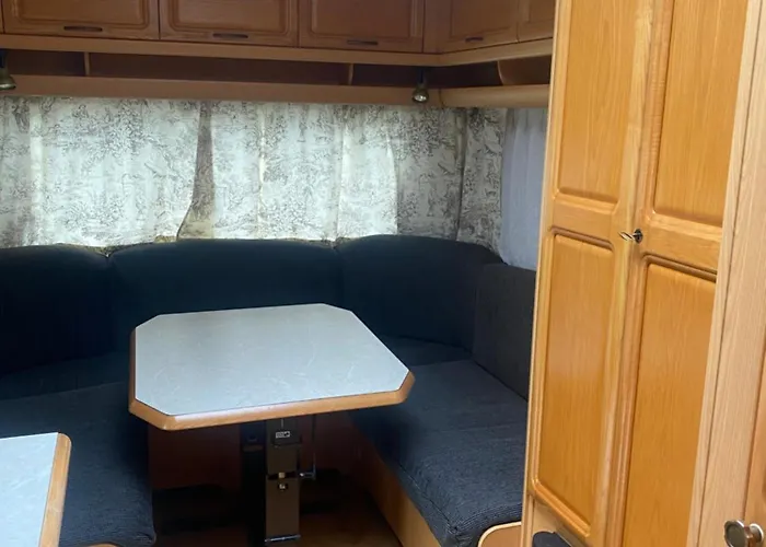 Wohnwagen Auf Dem Wulfenerhals Ca 150m Bis Zum * Fehmarn