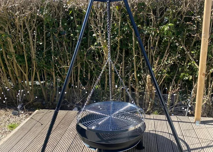 Campingplatz Wohnwagen Auf Dem Wulfenerhals Ca 150m Bis Zum Fehmarn